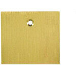 Espelho Placa P/Piso Metal 4X2 Cego Stamplac