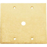 Espelho Placa P/Piso Metal 4X4 1Furo Stamplac