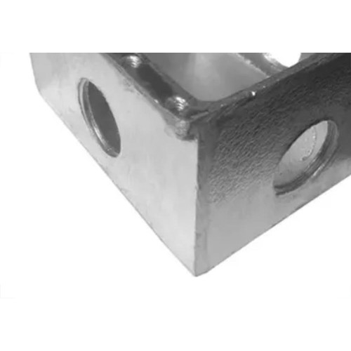 Caixa Piso 4X4 Aluminio Alta 3/4 4Saidas Caixa Piso 4X4 Aluminio Alta 3/4 4Saidas