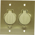 Espelho Placa P/Piso Metal 4X4 2Tom Red Pres Stamp