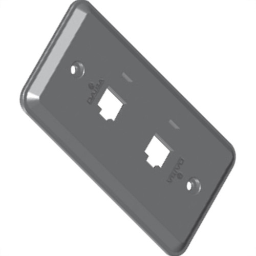 Daisa Placa Dailet 3/4 2Rj45 Tm034+Fc