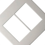 Espelho Placa Pial Plus 4X4 6Mod 618516