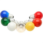 Lampada Bolinha Brasfort 15Wx220V Leitosa