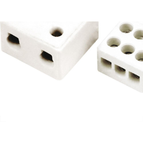 Conector Foxlux Porcelana 16Mm Bif - Kit C/50 Unidades