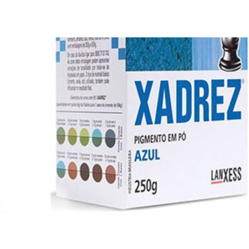 Po Xadrez Azul 250Gr