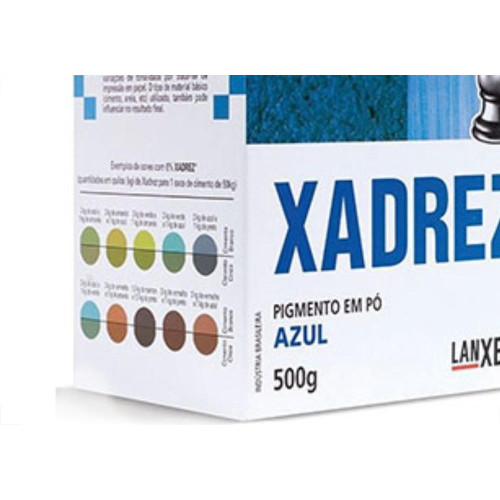 Po Xadrez Azul 500Gr