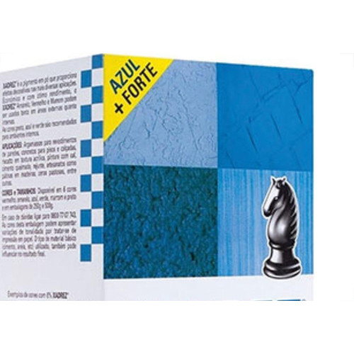 Po Xadrez Azul 500Gr