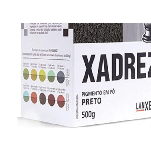 Po Xadrez Preto 500Gr