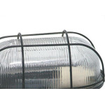 Luminaria Tartaruga Ferro/Vidro Pr Jr Ilum
