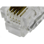 Conector P/Telefonia Modular Rj11 - Kit C/20 Unidades