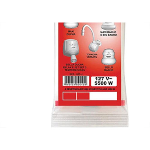 Resistencia L_C Ducha 055J 5500W 127V