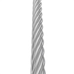 Cabo Aco Galv Sws 6X7 1,6-1/16 250Mt