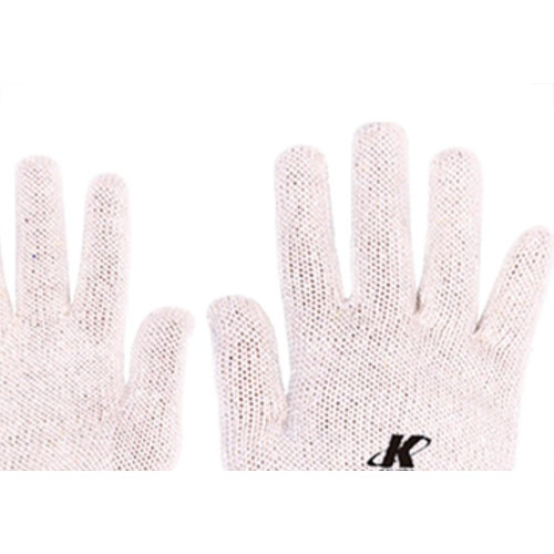 Luva Tricotada Lisa Branca Kalipso - Kit C/12 Unidades