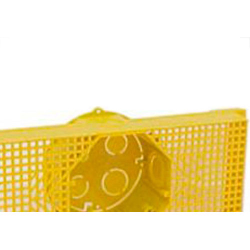 Suporte P/Laje C/Caixa-Piso 25Cm Amarelo Brascom - Kit C/10 Unidades