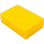 Bloco Espuma 5X13X20 Amarelo Ultra - Kit C/20 Unidades