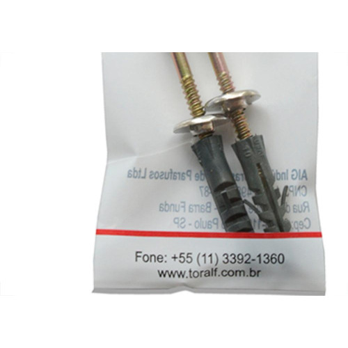 Parafuso P/Vaso Latao Luxo B10 C/2 1070