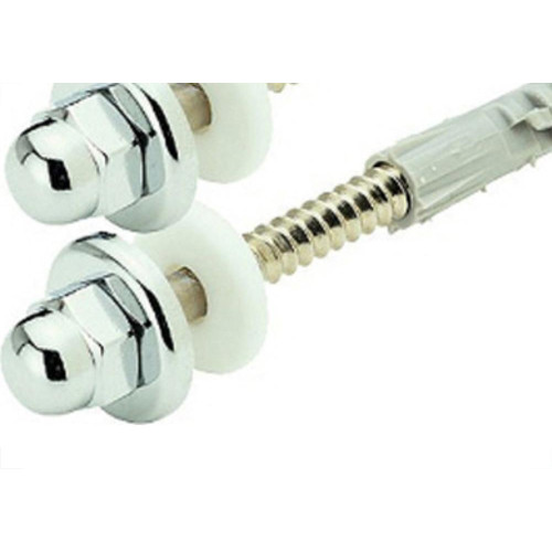 Parafuso P/Vaso Latao B12 Luxo Stylo Unifix - Kit C/20 Unidades