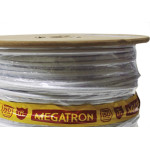 Fio Coaxial Rgc06 Branco 67% Megatron 300Mt