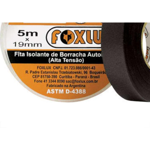 Fita Alta Fusao/Tensao Foxlux 05Mts