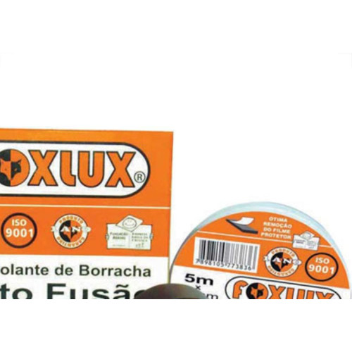Fita Alta Fusao/Tensao Foxlux 02Mts - Kit C/10 Unidades