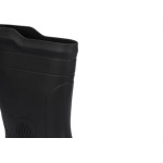 Bota Galocha Pega Forte Preto/Amarelo Cano Medio N.42