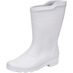 Bota Galocha Pega Forte Branco Cano Medio N.36
