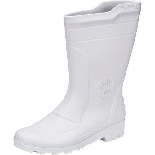 Bota Galocha Pega Forte Branco Cano Medio N.36