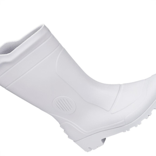 Bota Galocha Pega Forte Branco Cano Medio N.36