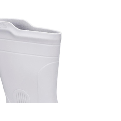 Bota Galocha Pega Forte Branco Cano Medio N.40