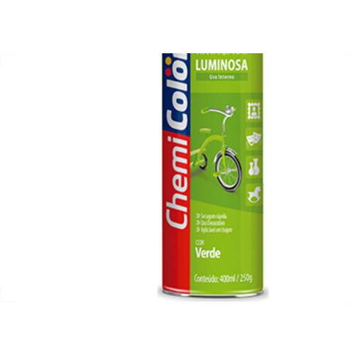 Spray Chemicolor Luminosa Verde 400Ml