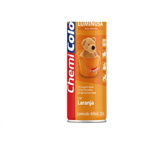 Spray Chemicolor Luminosa Laranja 400Ml