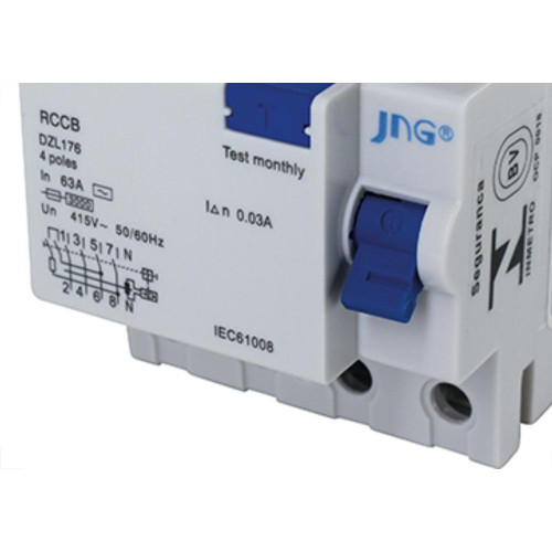 Interruptor Fuga Jng 364-63 4P 30Ma 63A