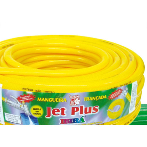 Mangueira Ibira Malha trançada 1/2 X 2 Jet Plus Verde 50M