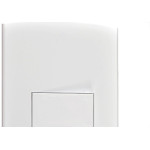 Conjunto Peesa Alfa 1502A 1 Interruptor Simples Branco