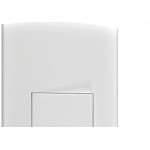 Conjunto Peesa Alfa 1502B 1 Interruptor Paralelo Branco