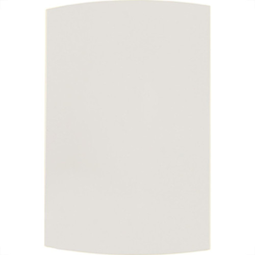 Kit C/2 - Espelho Placa Peesa Alfa P1500 4X2 Cega Branco