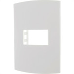 Espelho Placa Peesa Alfa P1502 4X2 1Modulo Branco