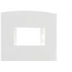 Espelho Placa Peesa Alfa P1504 4X2 2Modulo Dist.Branco