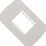 Kit C/4 - Espelho Placa Peesa Alfa P1505 4X2 2Modulo Branco