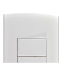 Conjunto Peesa Alfa 1505A 2 interruptores Simples Branco