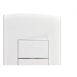 Conjunto Peesa Alfa 1505B 2 interruptores Paralelo Branco