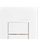 Conjunto Peesa Alfa 1505C 1 Interruptor Simp.1 Paralelo Branco