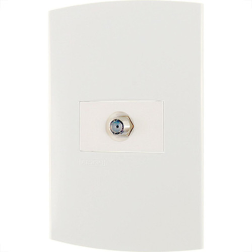 Conjunto Peesa Alfa 1509 1Tomada P/Antena Branco