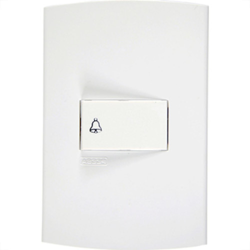 Conjunto Peesa Alfa 1512 1 Interruptor Camp.Branco