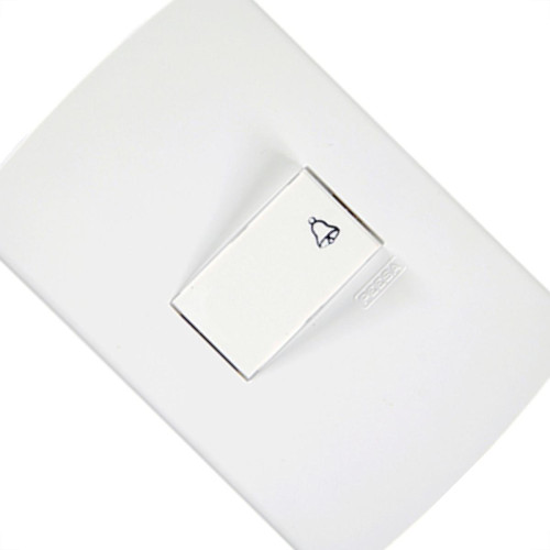 Conjunto Peesa Alfa 1512 1 Interruptor Camp.Branco