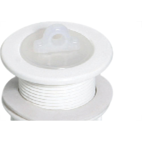 Valvula Plast Tanque Luconi 1.1/2 Branco - Kit C/25 Unidades