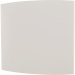 Kit C/3 - Espelho Placa Peesa Alfa P1530 4X4 Cega Branco