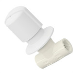 Registro Tigre Chuveiro Branco 25Mm Comp Ll