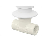 Registro Tigre Chuveiro Branco 25Mm Comp Ll