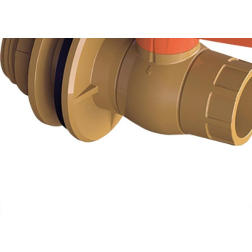 Adaptador  C/Flange Pvc E Registro Tigre 1.1/2